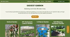 Desktop Screenshot of easiestgarden.com